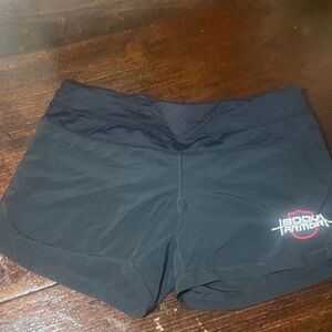Lululemon + Body Armour Women's Black Athletic Shorts